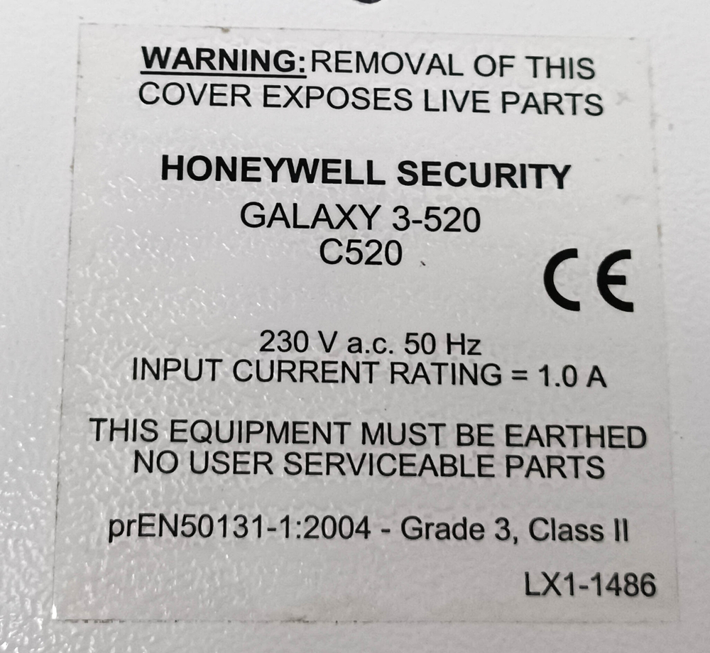 Охранно-пожарная панель Honeywell C520-01 S/W:5.50 Galaxy Dimension