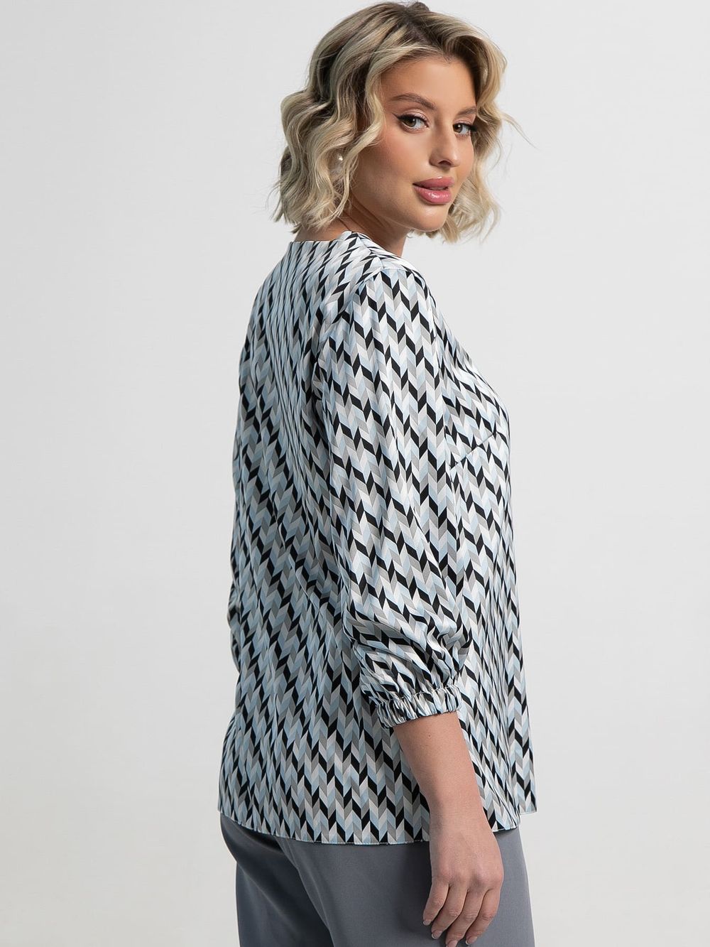 Блуза Прерия (голубая) Б15149-30М LT Collection