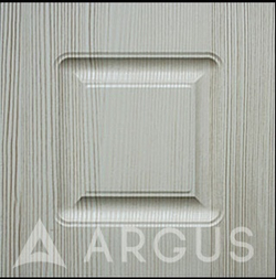 Входная дверь с зеркалом Аргус Люкс 3К 2П Элегант  венге горизонт  /  Гаральд ларче светлый