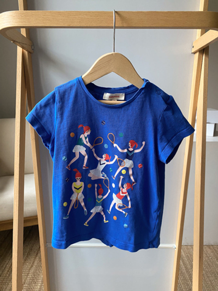 Хлопковая футболка Catimini, 98