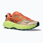 Женские кроссовки для бега HOKA Speedgoat 7 persimmon/neon yuzu