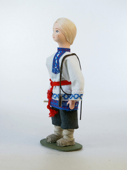 Кукла коллекционная мальчик-пастушок