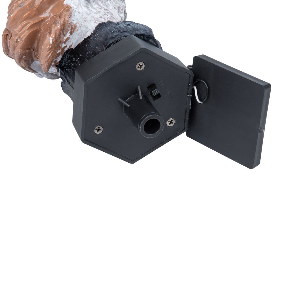 USL-S-829-PM290 BROWN OWL Садовый светильник на солнечной батарее Филин. 1 светодиод. Теплый белый свет. 1xАA Ni-Mh аккумулятор в-к. IP44. TM Uniel