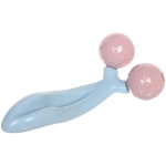 Массажер для зоны лица и шеи декольте «Beauty House-3D», цвет мятный, розовый и голубой, 17,5*8см/пакет