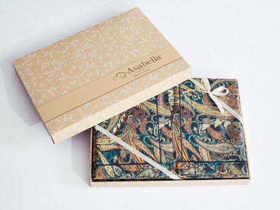 Постельное белье Египетский хлопок  Asabella 2054 Premium