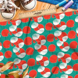 Ткань премиум интерлок мелодичные вибрации