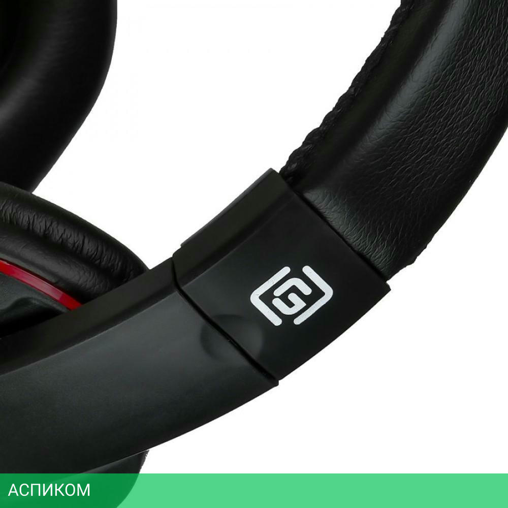 Наушники Oklick HS-L380G черный/красный (JD-032)