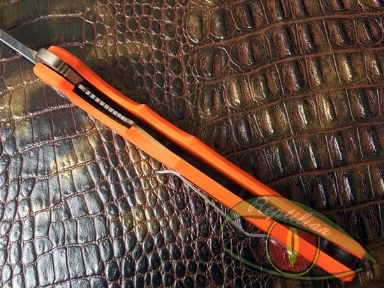 Складной нож Reptilian Скальд02 c клинком из стали 9Cr18MoV, рукоять G10