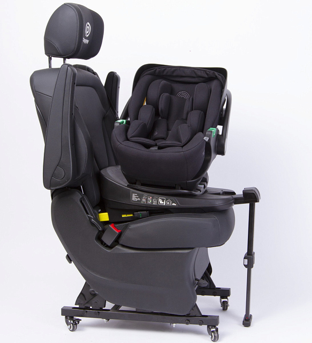 Автолюлька Peppy Verona I-Size с базой черный