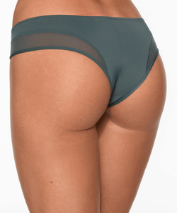 Набор трусов бразильяна 5 mesh polyamide blend cheeky briefs Oysho, 5 штук