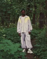 Брюки One Two Baggy Trousers [Orchid Hush] фиолетовые