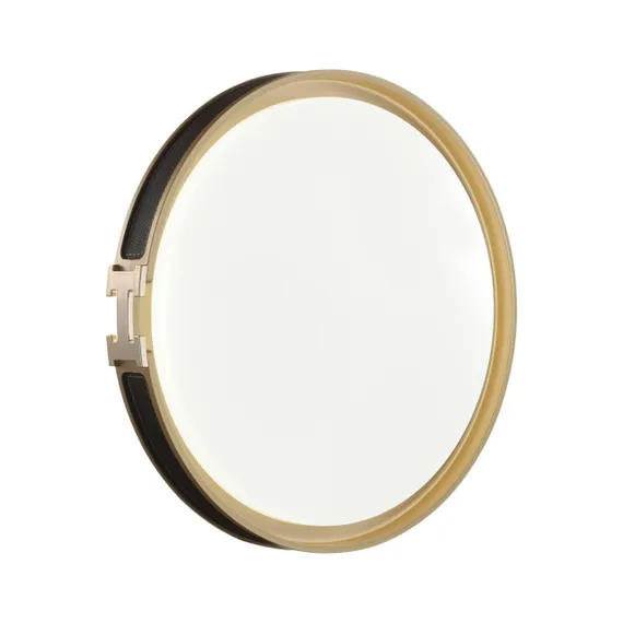 7667/DL COLOR SN 132 Светильник пластик/белый/черный/золотой LED 48Вт 4000К D405 IP43 FAVEMO BLACK