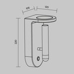 Настенный светильник (бра) Technical C034WL-L5W3K