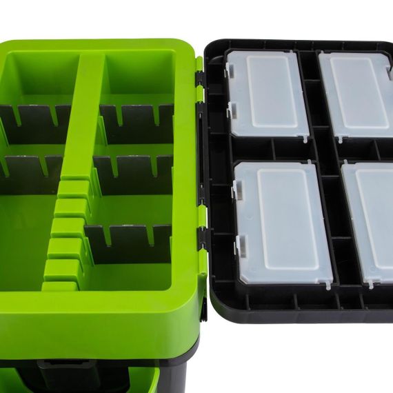 Ящик зимний Helios "FishBox" (19л) зеленый