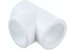 Тройник PPR 32x32x90, белый, РТП (10738)
