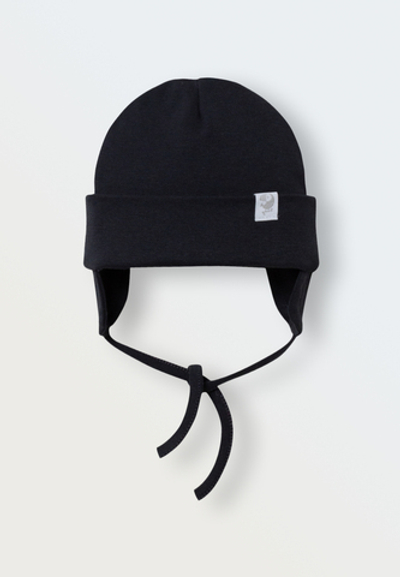 Шапочка из рибаны (графит)