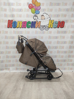 Санки-коляски Galaxy Snow kids 3-2С бронза