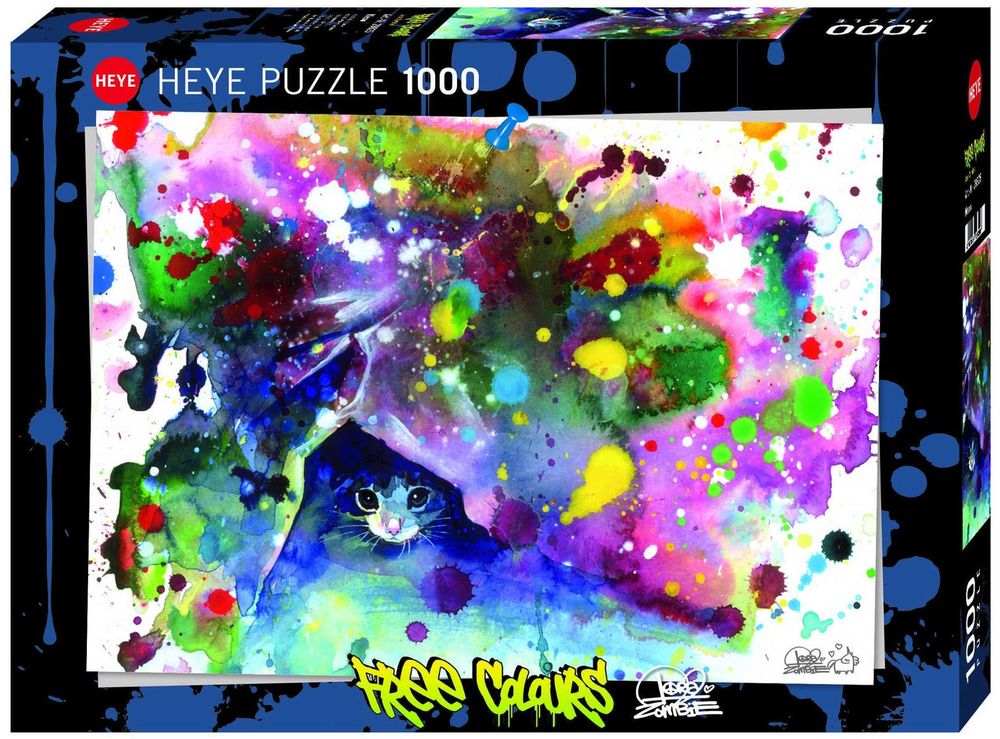 Пазл 1000эл. Мяу (Heye) Пазл 1000эл. Мяу (Heye)