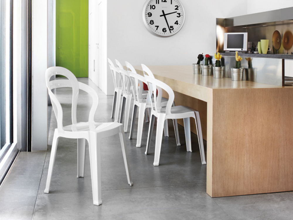 Стул пластиковый Scab Design Titi, белый