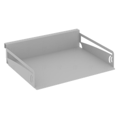 Навесной лоток для бумаг горизонтальный MAN-21 Металл Серый 320*263*70