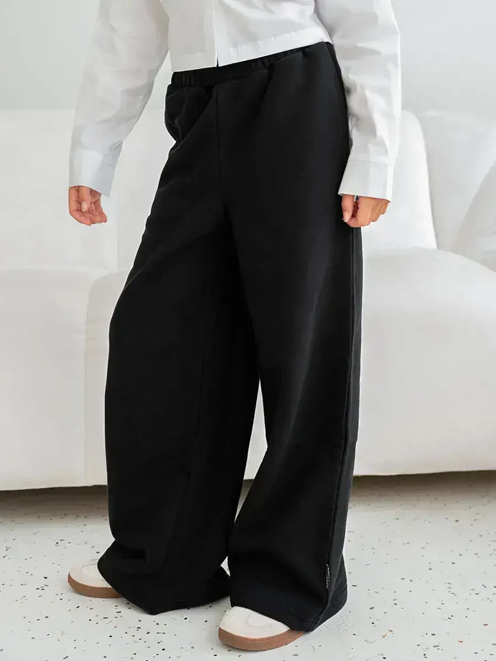 Штаны для девочки школьные палаццо