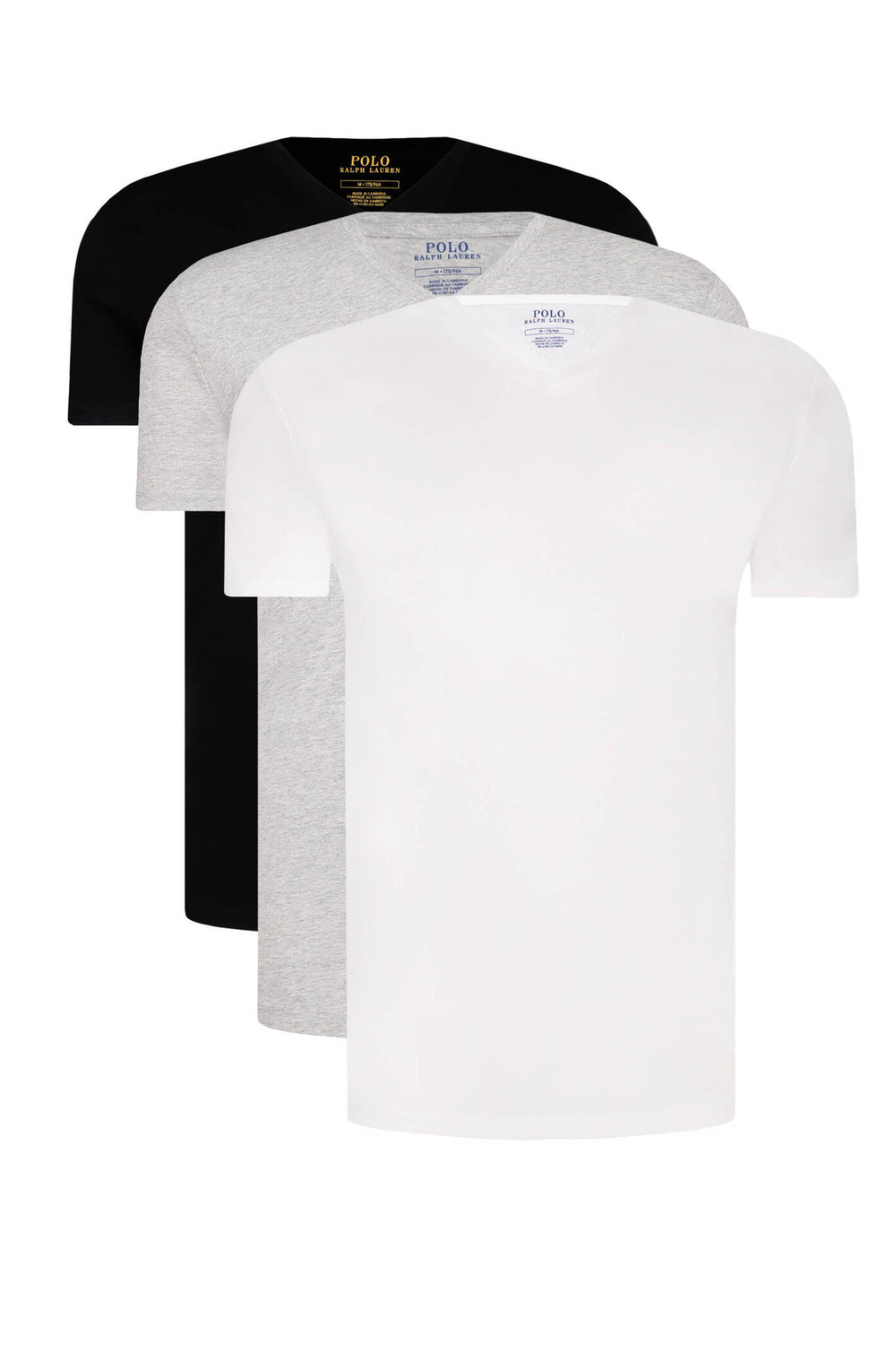 Футболка 3шт. POLO RALPH LAUREN - черный(714936903)