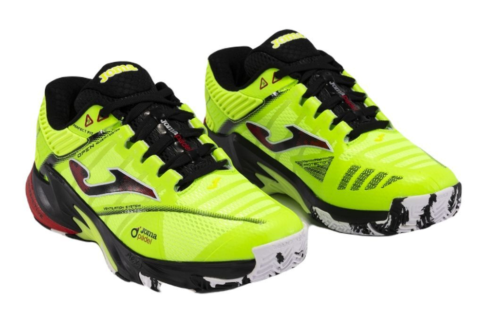 Мужские кросовки для Padel Joma Open 2411 - зеленый