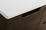 Тумба с раковиной BelBagno ETNA-1200-2C-1A-SO-RW-L/R Rovere Moro