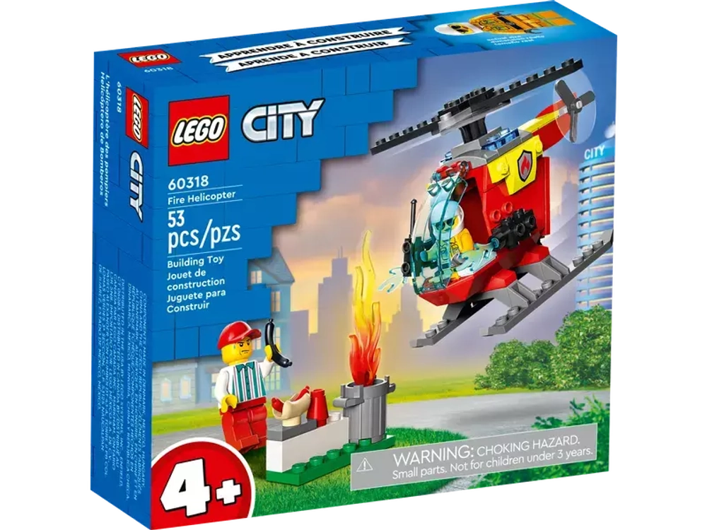 (Бронь) LEGO® 60318 Fire Helicopter