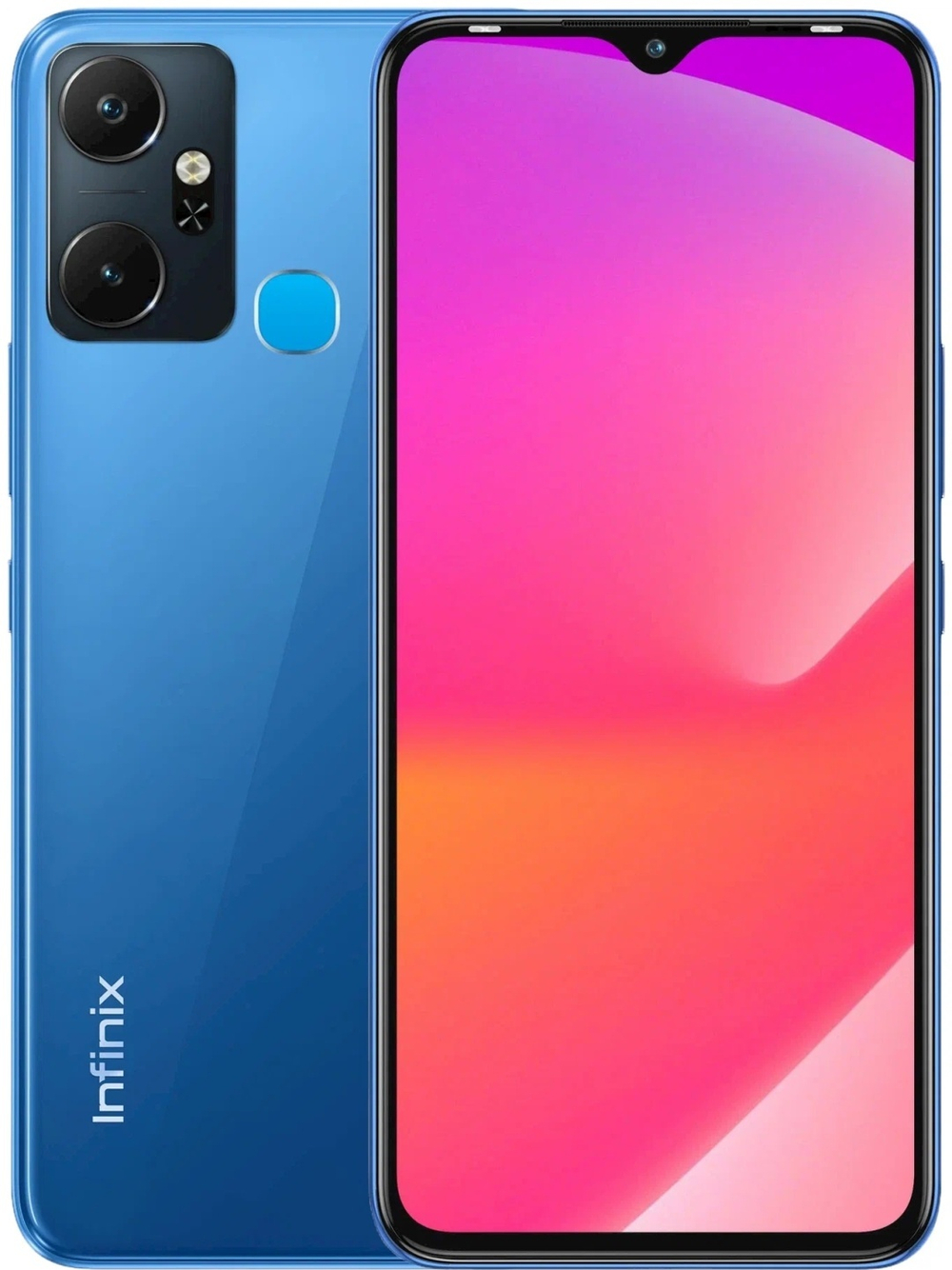 Смартфон Infinix SMART 6 PLUS 2 ГБ/64 ГБ синий