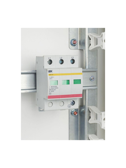 Ограничитель перенапряжения ОПС1-B 3P KARAT IEK MOP20-3-B