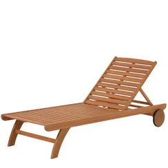 Шезлонг Beila из массива эвкалипта