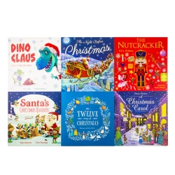Children Christmas Classic 6 Storybooks Collection Set
