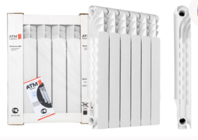 Радиатор алюминиевый "Moderno" 500/80 9 сек.