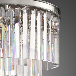 Люстра Odeon 6 chrome/clear