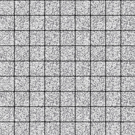 Тротуарная плитка КВАДРАТ 100х100 мм - Стоунмикс Белый с черным