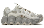 FILA Croissant comfortable all-match non-slip wear-resistant low-cut casual shoes women's white gray