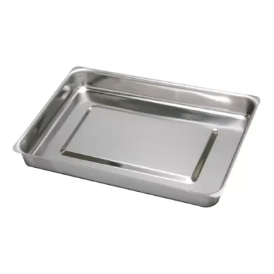 Лоток прямоугольный 1,5 л 300х220х30 мм нержавеющий МЕ-ЛМПр-300н