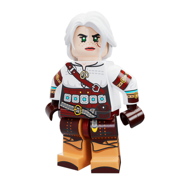 Ведьмак и Цири в парном боксе