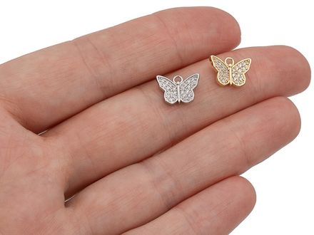 Подвеска "Бабочка" 8мм