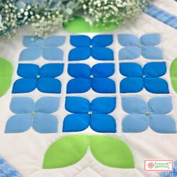 Шаблон для стежки  и аппликации "Лепесточки-2" (арт. T53)