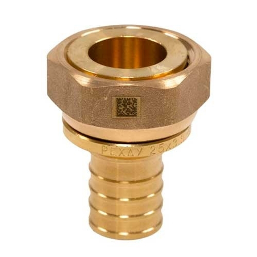 Переходник НГ 16-G1/2" DZR латунь Рехау