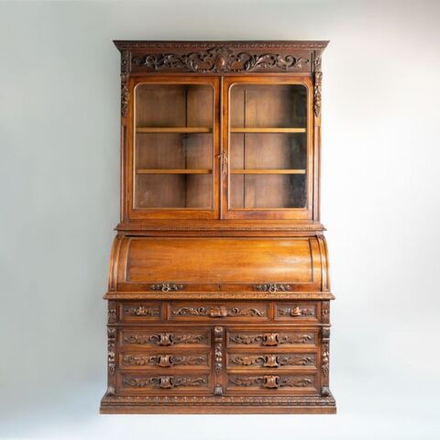 Винтаж: Кабинетный шкаф/Секретер