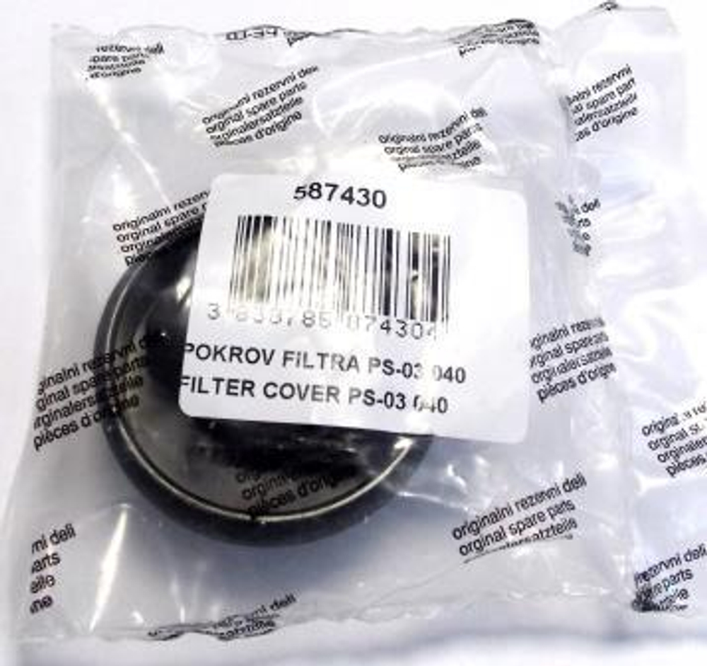 Заглушка фильтра сливного насоса стиральной машины Горенье  код 587430, зам. 126151, с 249808