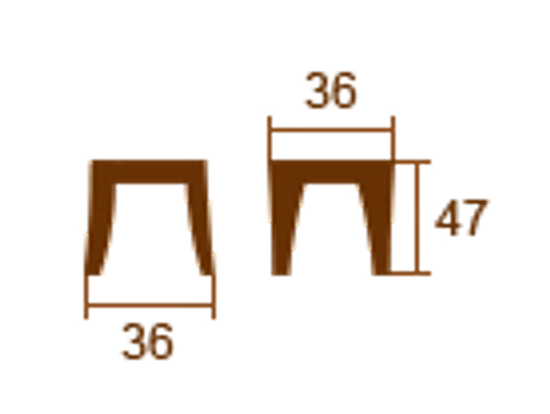 Пуф Агат (дуб/тон 402)