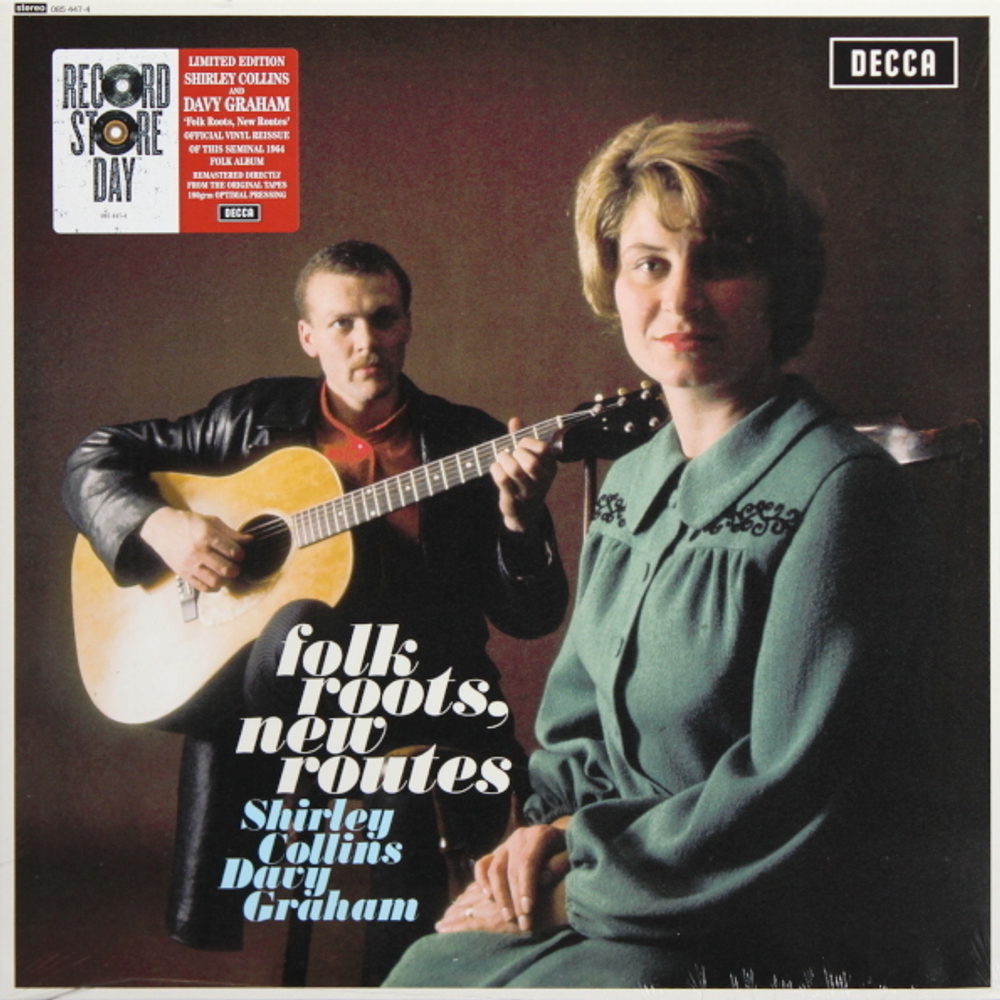 Shirley Collins, Davy Graham / Folk Roots, New Routes (Coloured Vinyl)(LP)