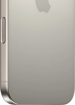 Смартфон Apple A3293 iPhone 16 Pro 256Gb титан моноблок 3G 4G 1Sim 6.3" 1206x2622 iOS 18 48Mpix 802.11 a/b/g/n/ac/ax/be NFC GPS Protect