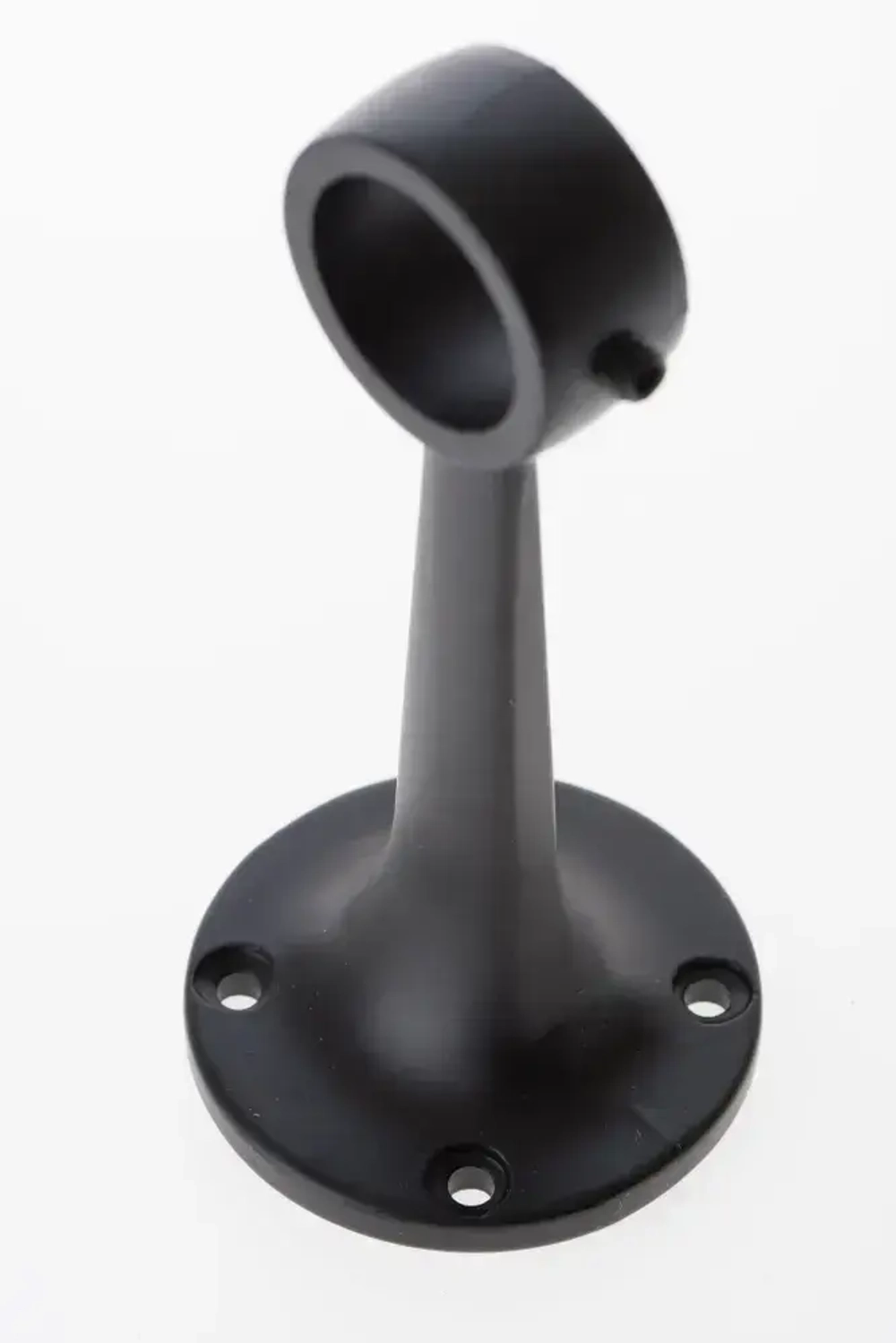 Держатель трубы d25мм дистанционный L112,5мм, jk58 цвет черный, комплект 2шт. диаметром 25мм. Джокер