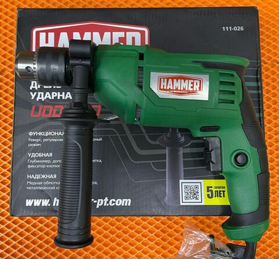 Ударная дрель Hammer UDD710D