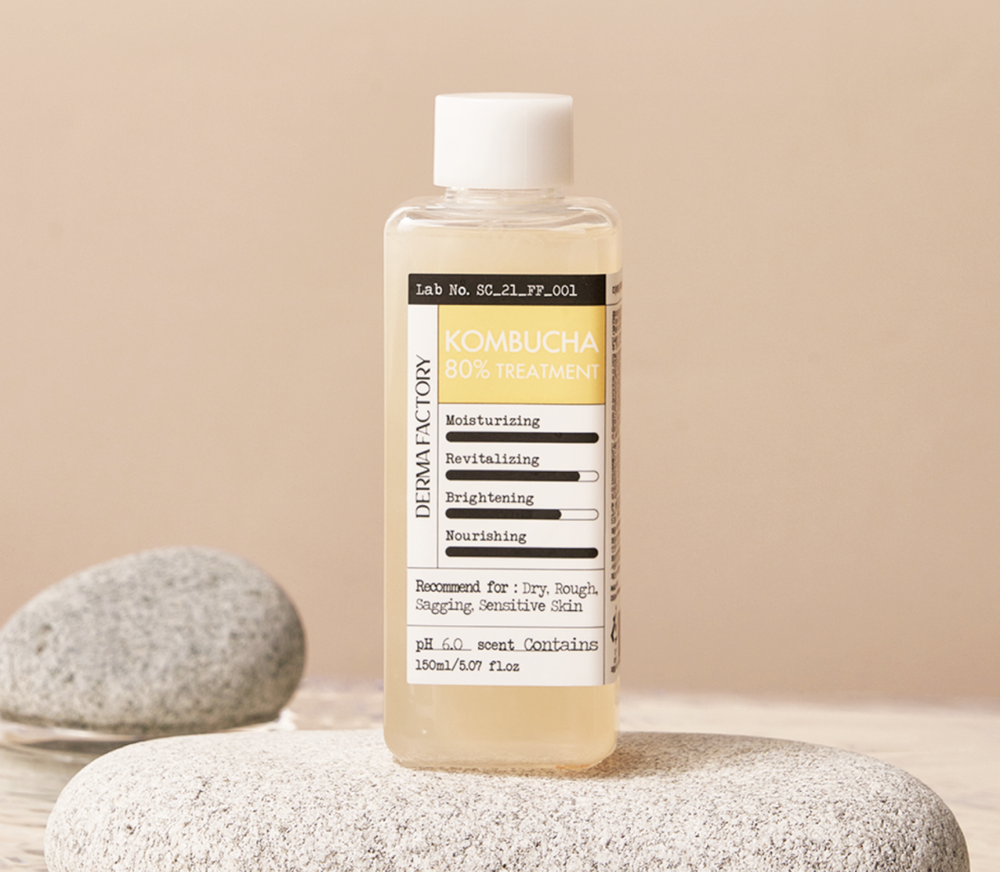 Derma Factory Питательная тонер-эссенция с 80% чаем комбуча Kombucha 80% Treatment